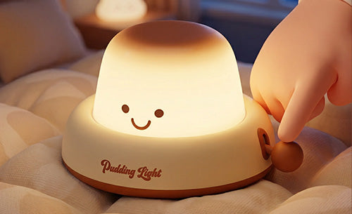Meet your new little ray of sunshine — the Pudding Lamp!